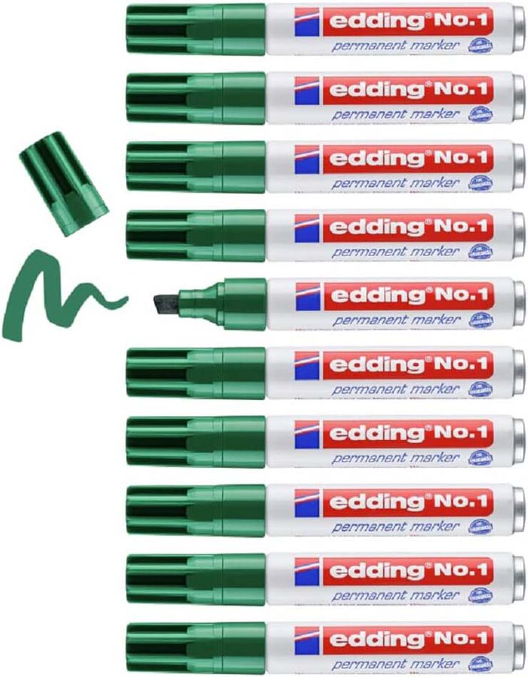 Rotulador Edding Nº1 Verde