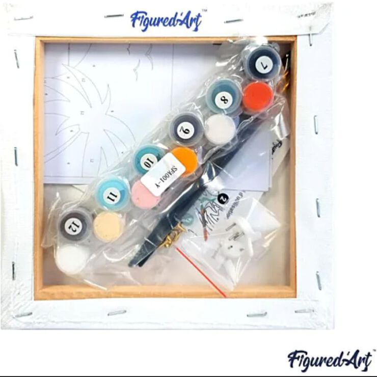 Kit Pintar per Nombres Figured'Art Mini Panda