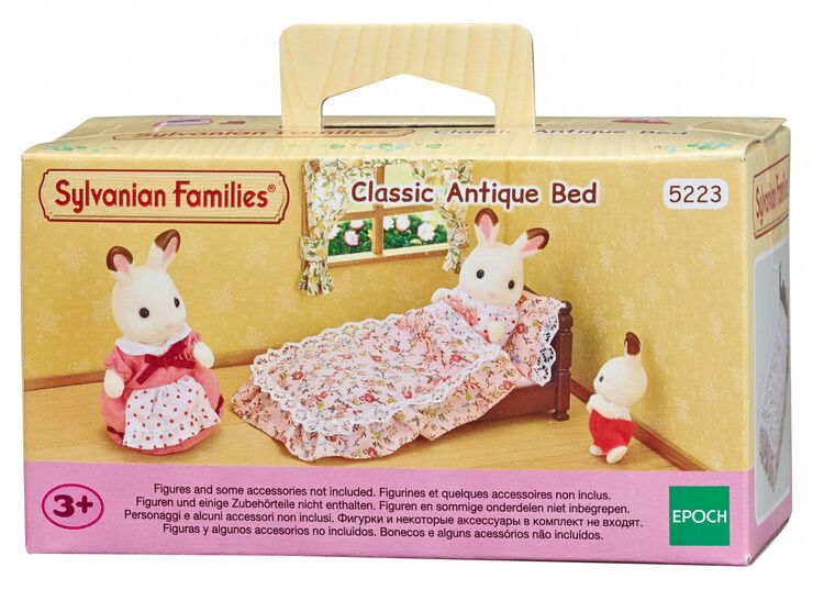 Ambientes Sylvanian Families Cama antiguo clásico