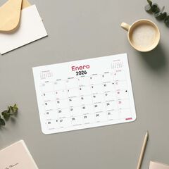 Calendario bloc imán Finocam Chic Escribir S 2026 castellano blanco