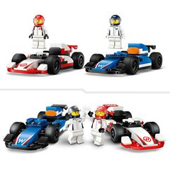 LEGO® LEGO City Coches de F1® Williams Racing y Haas F1® 60464
