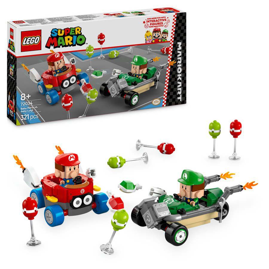 LEGO&reg; Super Mario Mario Kart&trade;: Beb&eacute; Mario vs. Beb&eacute; Luigi 72034
