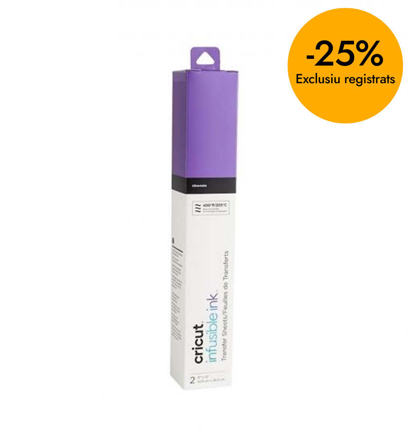 Infusible Ink 30,5x30,5cm violeta 2hojas