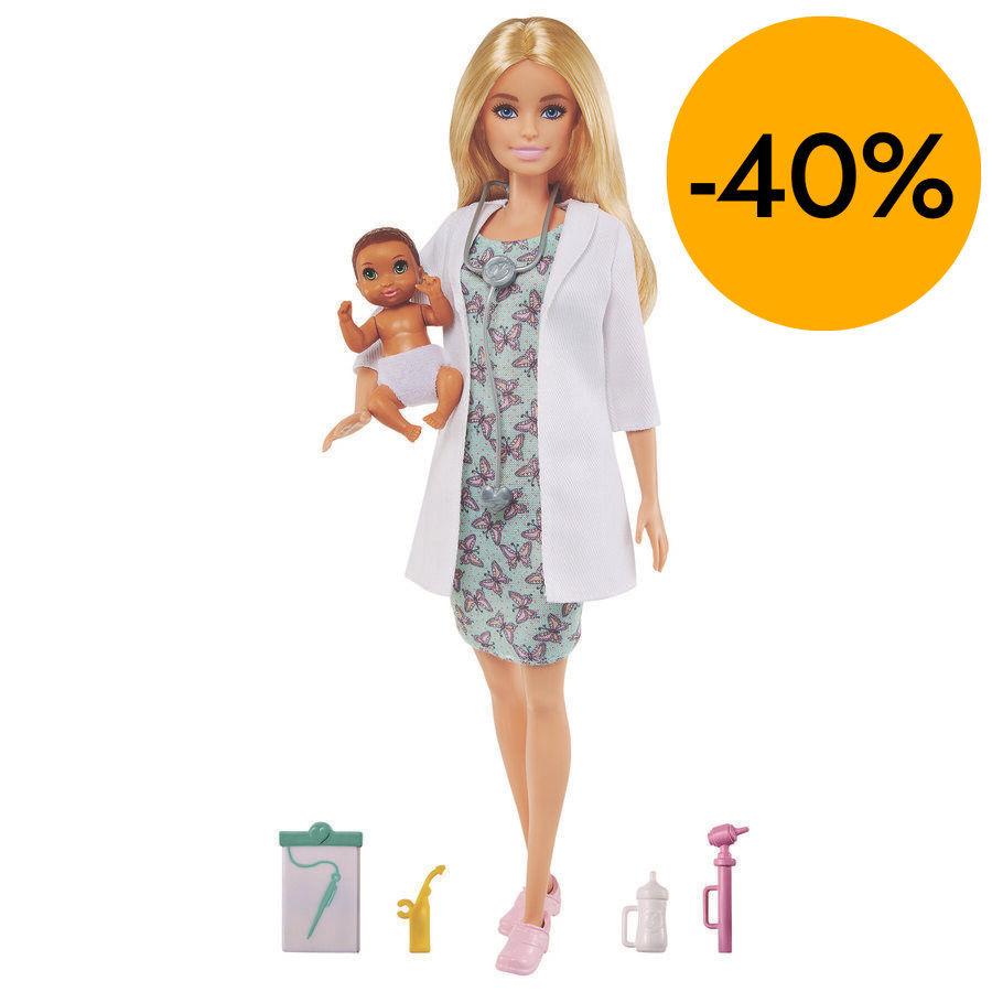 Barbie Doctora y Beb&eacute;