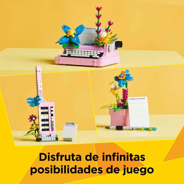 LEGO® LEGO Creator Máquina de Escribir con Flores 31169
