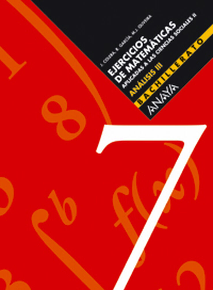 Ejercicios Matemáticas: Análisis Bachillerato Anaya