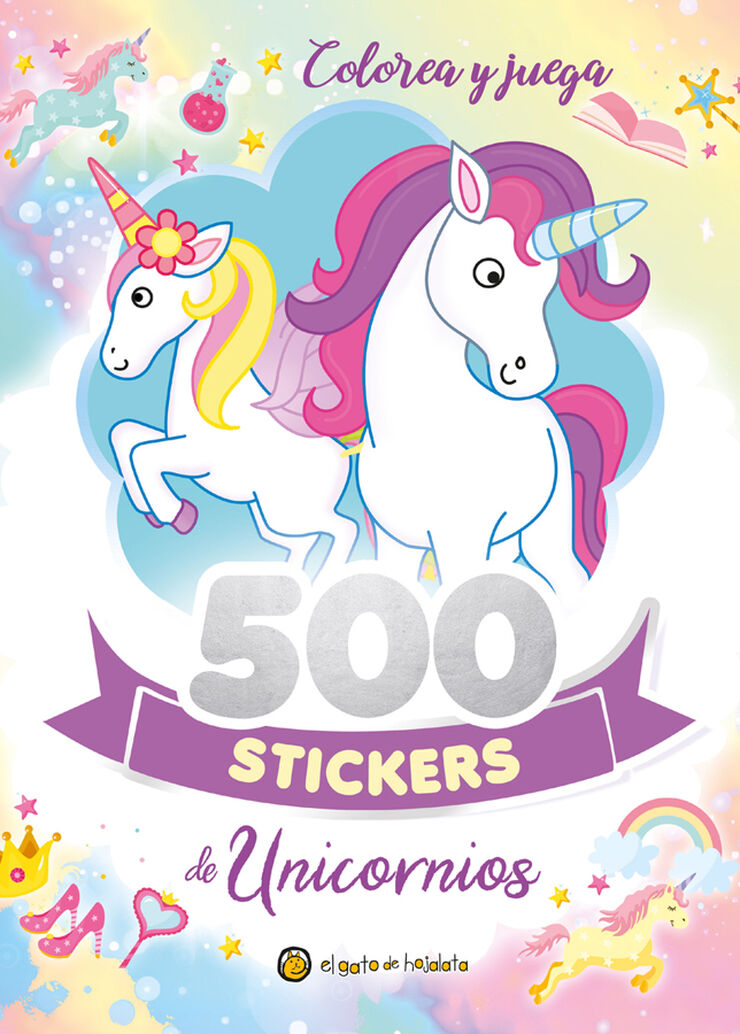 500 Stickers de Unicornios