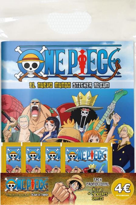 Starter Pack (&aacute;lbum + 4 sobres) One Piece 2023