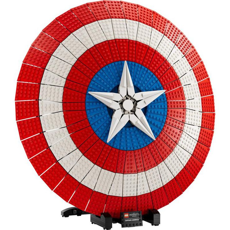 LEGO® Marvel Set Escut del Capità Amèrica 76262
