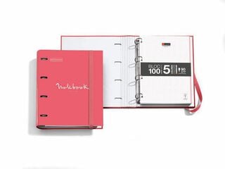 Carpebloc Emotions Miquelrius amb recanvi A4 4 anelles corall