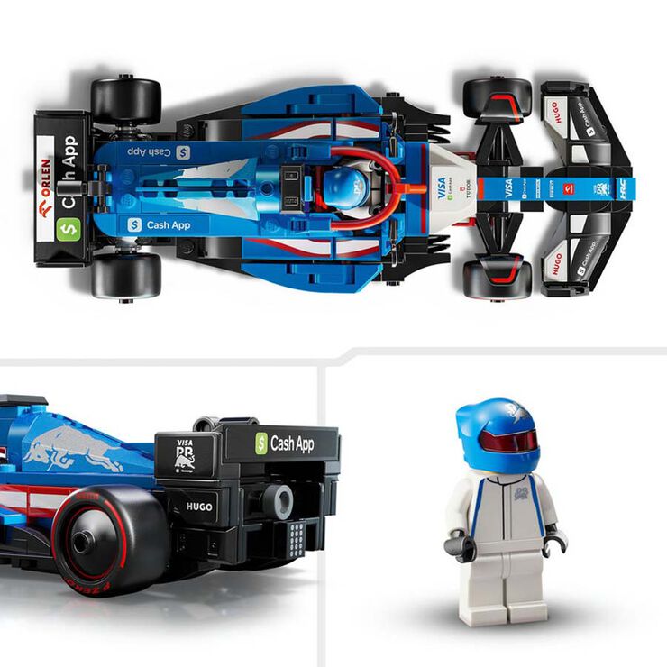 LEGO® Speed Champions Cotxe de Carreres Visa Cash App RB VCARB 01 F1® 77246