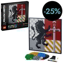 LEGO® Art Harry Potter Hogwarts Crests 31201