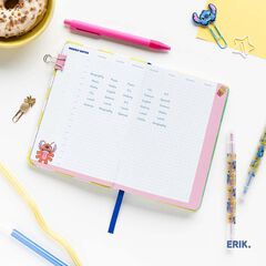 Agenda Erik 17 meses Pocket sem/vista inglés 2025-26 Stitch