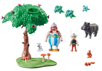 Playmobil Ast&egrave;rix La Ca&ccedil;a Del Senglar 71160
