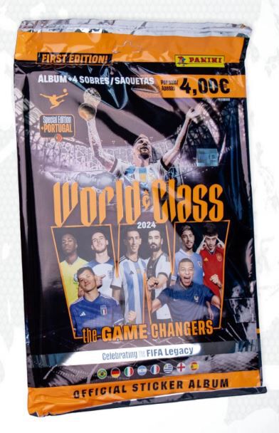 Megapack (&aacute;lbum + 4 sobres) World Class 2024