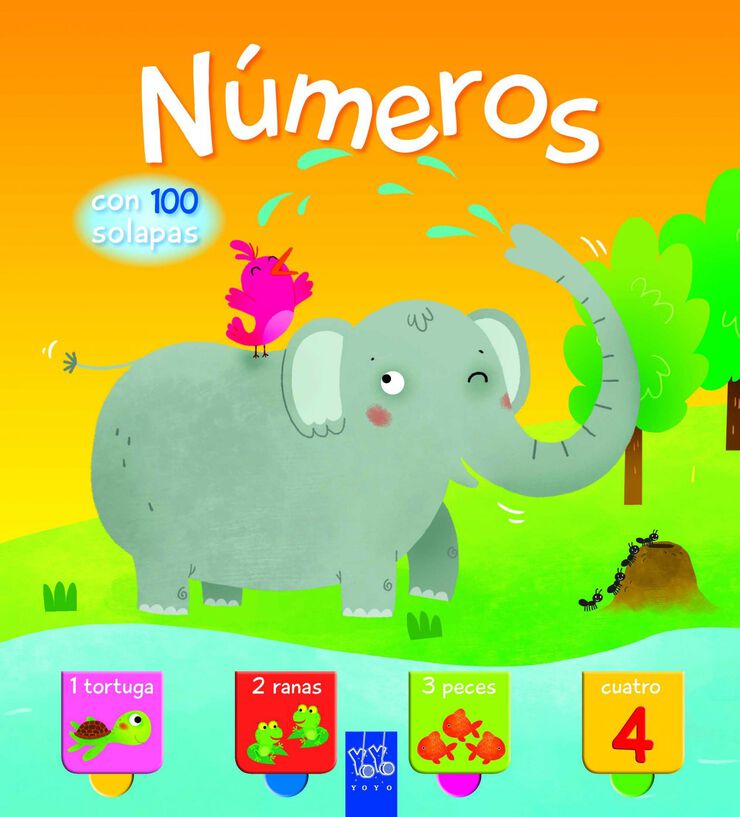 Números. Con 100 solapas