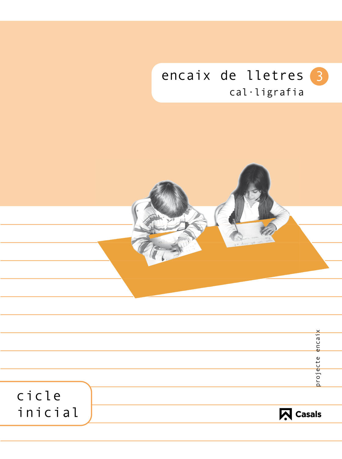 ENCAIX DE LLETRES 3/CAL.LIGRAFIA Casals 9788421829974