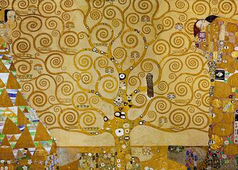Puzle 1000 piezas Art Klimt Árbol de la vida
