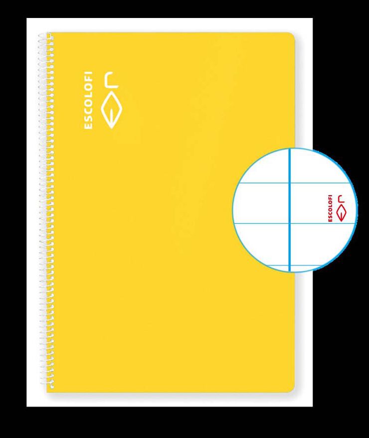 Esipral Foli Escolofio Escolofi horitz/m 100H Amarillo
