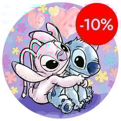 Puzle Round 500 piezas Stitch