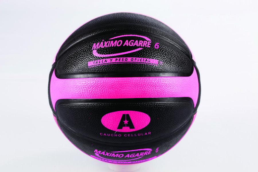 Pelota baloncesto caucho n&ordm;6