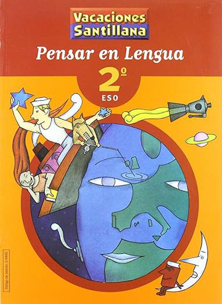Vacaciones Pensar en lengua 2º ESO Santillana