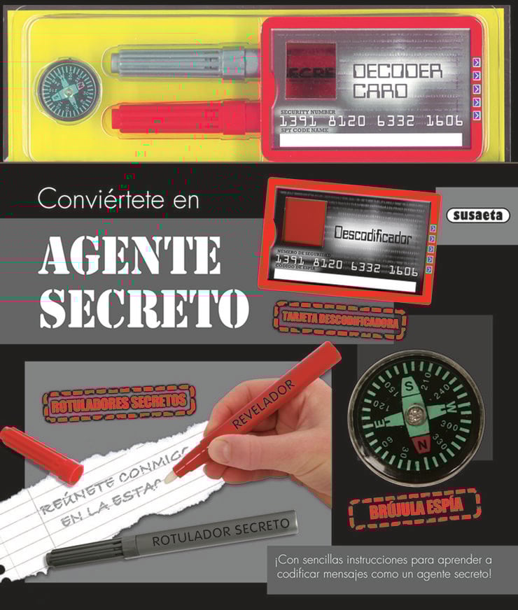 Conviértete en agente secreto
