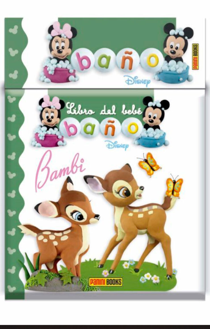 Libro del bebé baño - Bambi