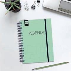 Agenda Escolar Finocam Instit. 1/4 Sem/Vista Catal&aacute;n 2026-27 Turquesa