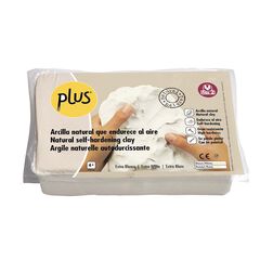 Barro endurecible Sio-2 Colorplus 1,5kg blanco