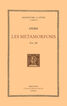 Les metamorfosis, vol. III i últim: llibres XI-XV