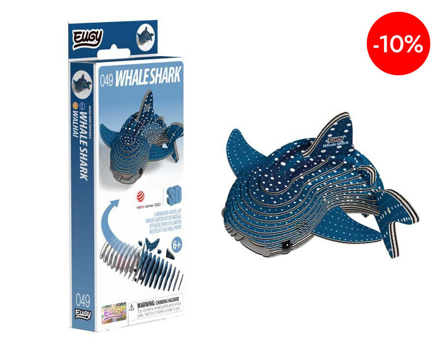 Puzzle 3D Eugy Tibur&oacute;n Ballena