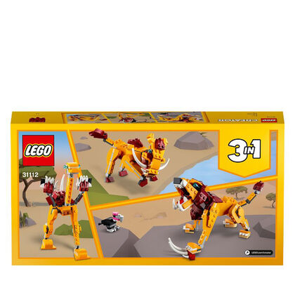LEGO Creator Lleó Salvatge (31112)