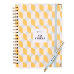 Agenda escolar Mr. Wonderful Office + Bolígraf sem/vista cas 2025-26 No Stress