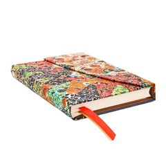 Agenda 18 meses Paperblanks Mini apaisada sem/vista 2025-26 Sol de Gaudí