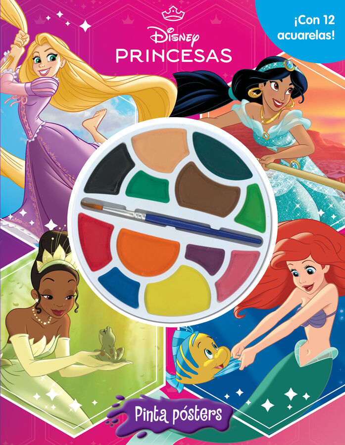 Princesas. Pinta p&oacute;sters