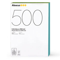 Papel blanco FSC Abacus A4 80g 500 hojas