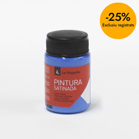 Pintura setinada La Pajarita 35ml blau