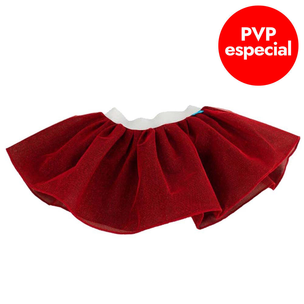 Tut&uacute; brillant vermell