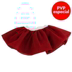 Tut&uacute; brillante rojo