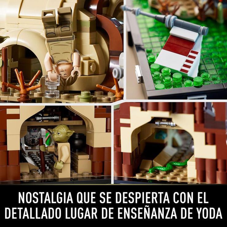 LEGO® Star Wars Diorama: Entrenament Jedi a Dagobah amb Yoda i Luke Skywalker 75330