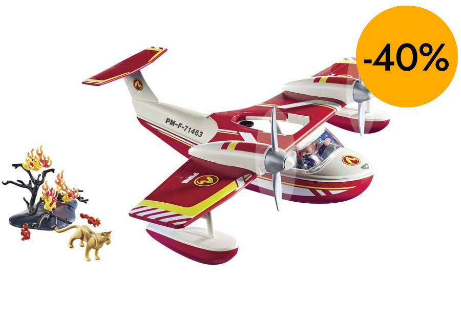 Playmobil City Action Hidroavi&oacute; Bombers 71463