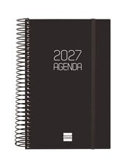 Agenda Finocam Opaque Dia P&agrave;gina 2027 Castell&agrave; Negre