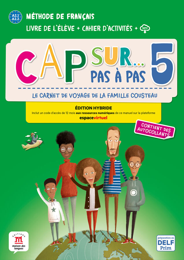 Cap sur... pas &agrave; pas 5 &Eacute;d. hybride Livre + Cahier