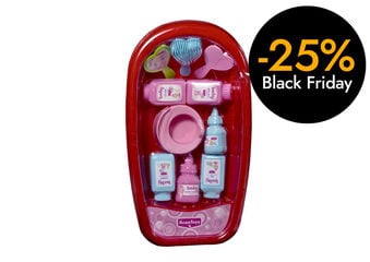 Bañera con accesorios