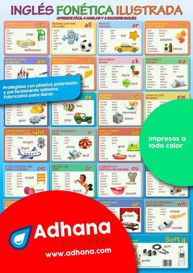 Ingl&eacute;s. Fon&eacute;tica ilustrada