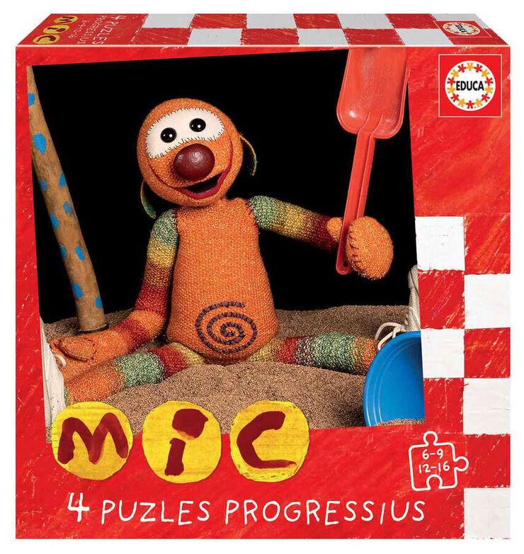 Puzzle Educa progresivos Mic 6-9-12-16 piezas