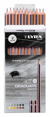Lápices Lyra Graduate Graphite graduaciones Surtidas 12 unidades