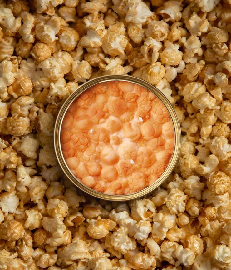 Vela aromática CandleHand Caramel Popcorn