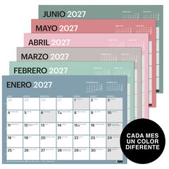 Calendario Miquelrius Mesa A5 Castellano 2027 Chromat